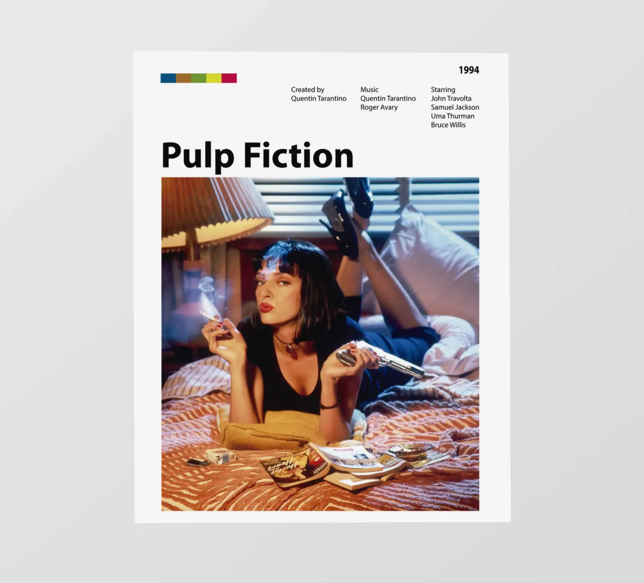 Pulp Fiction photo wallpaper by 🎞 The Movie Wall