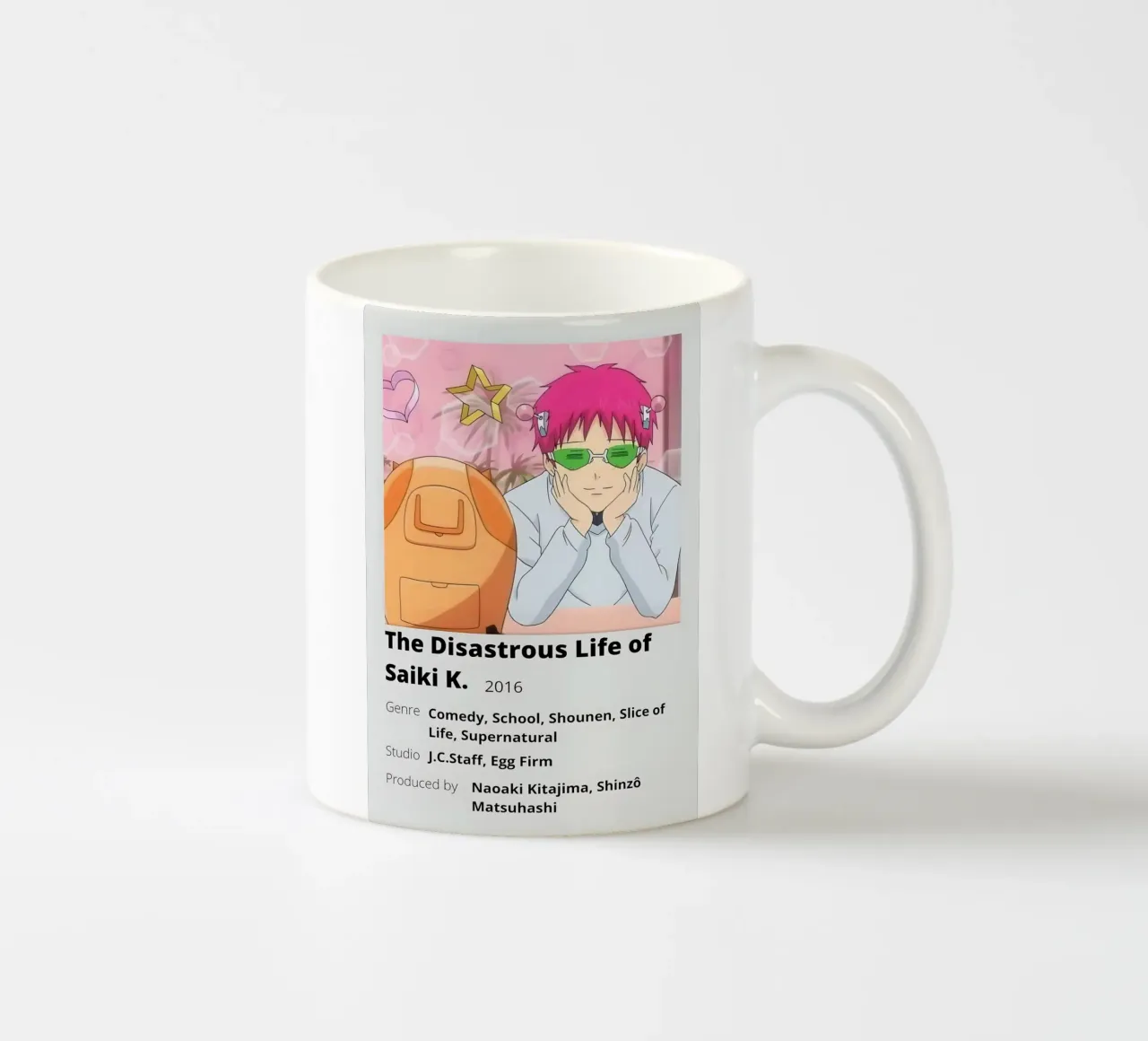 The Disastrous Life of  Saiki K. 2016 tazza in ceramica da Totoya