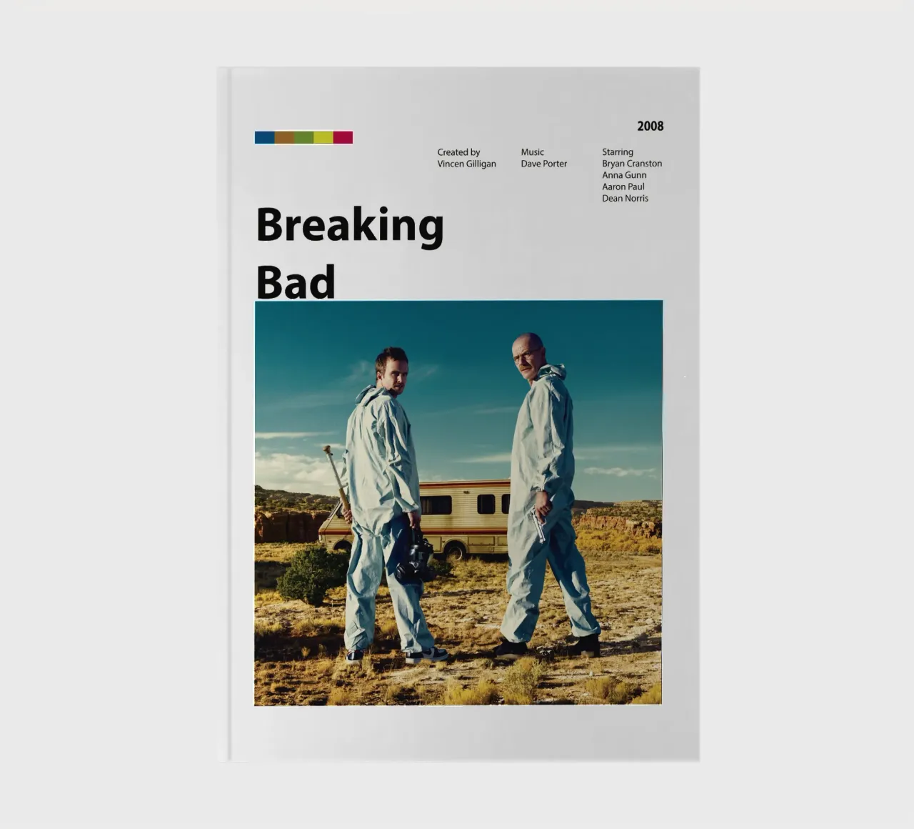 Breaking bad notebook by 🎞 The Movie Wall