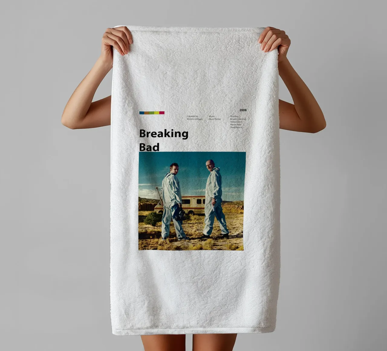 Breaking Bad asciugamano da bagno da The Movie Wall