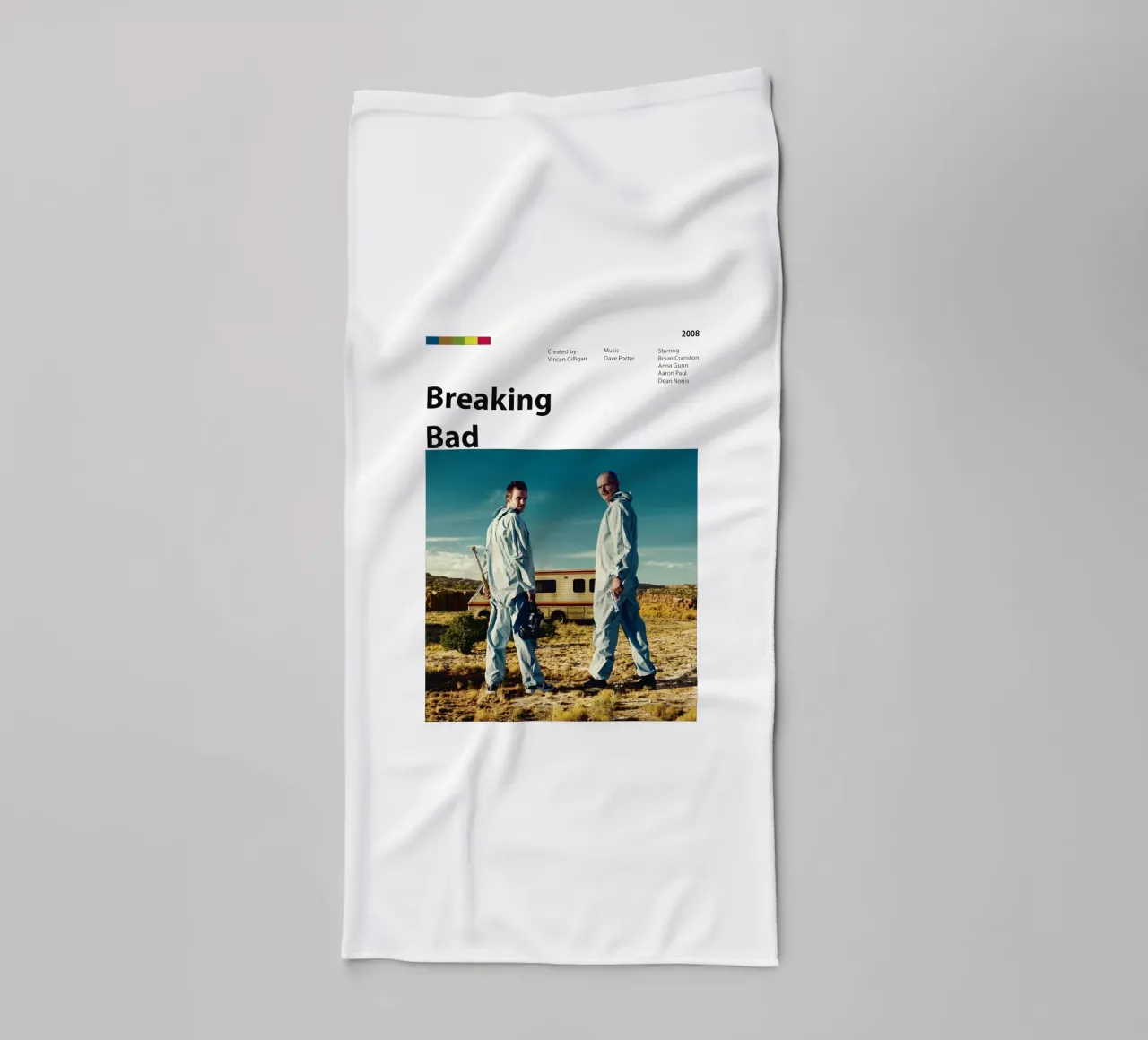 Breaking Bad asciugamano da bagno da The Movie Wall