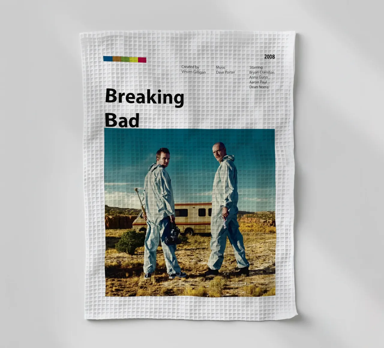 Breaking Bad canovaccio da cucina da The Movie Wall