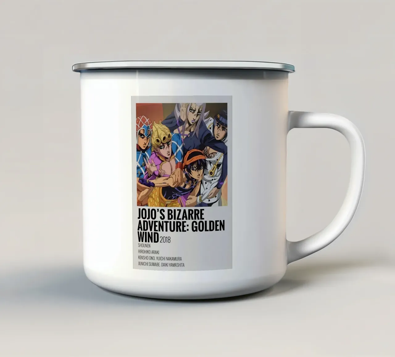 JOJO'S BIZARRE ADVENTURE GOLDEN WIND 2018 tazza in smalto da Totoya