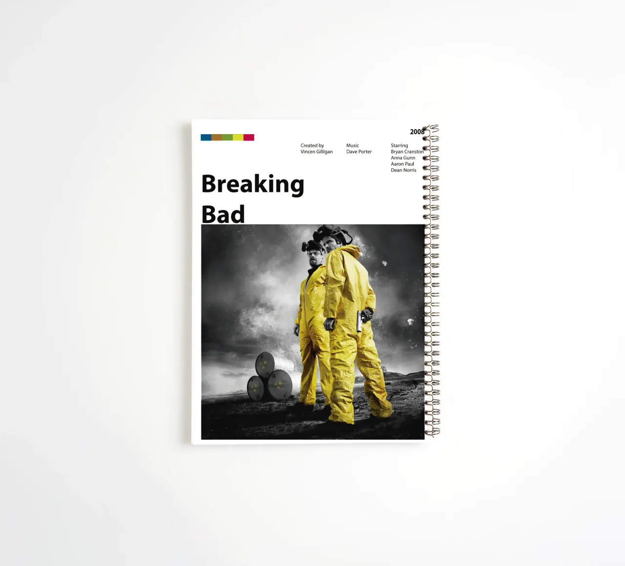 Breaking bad spiral notebook by 🎞 The Movie Wall