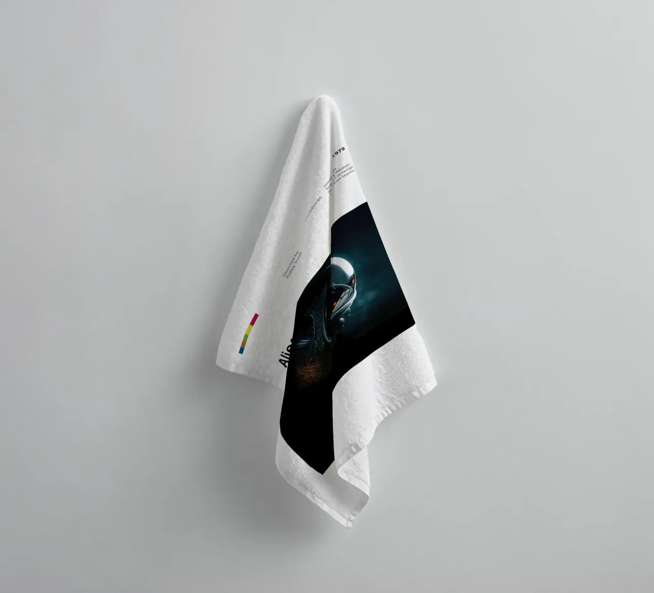 Alien towel by 🎞 The Movie Wall