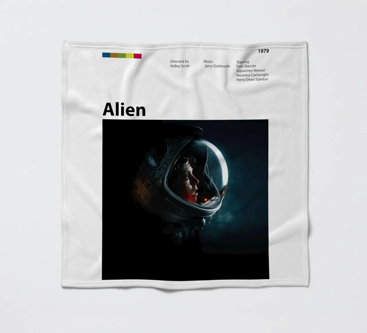 Alien Fleecedecke von 🎞 The Movie Wall