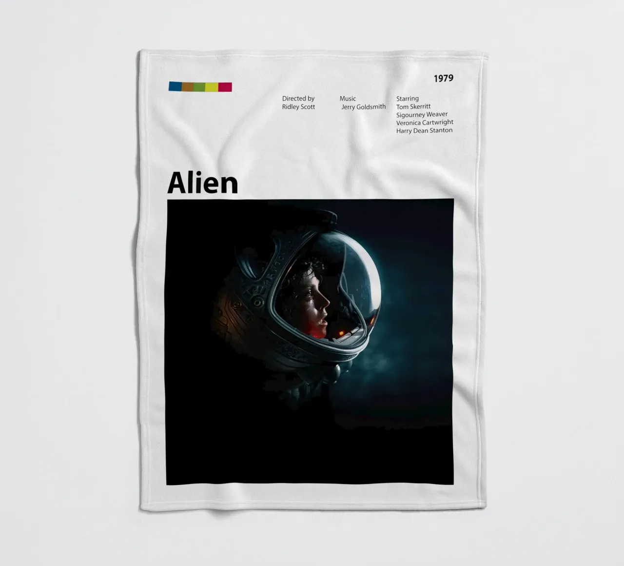 Alien Fleecedecke von 🎞 The Movie Wall