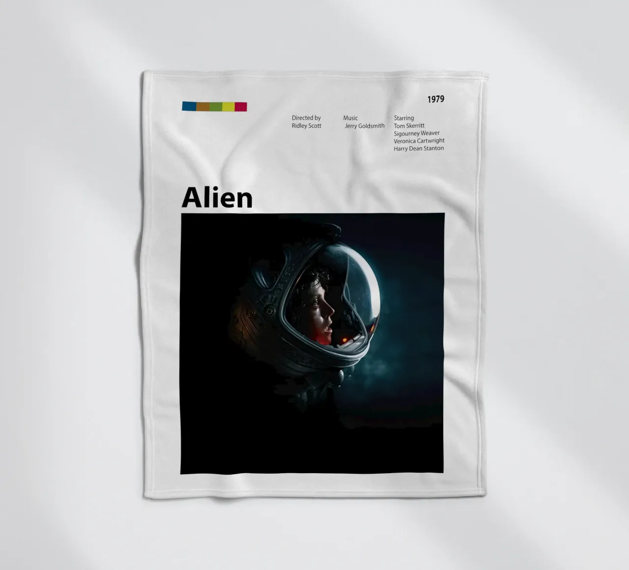 Alien Fleecedecke von 🎞 The Movie Wall
