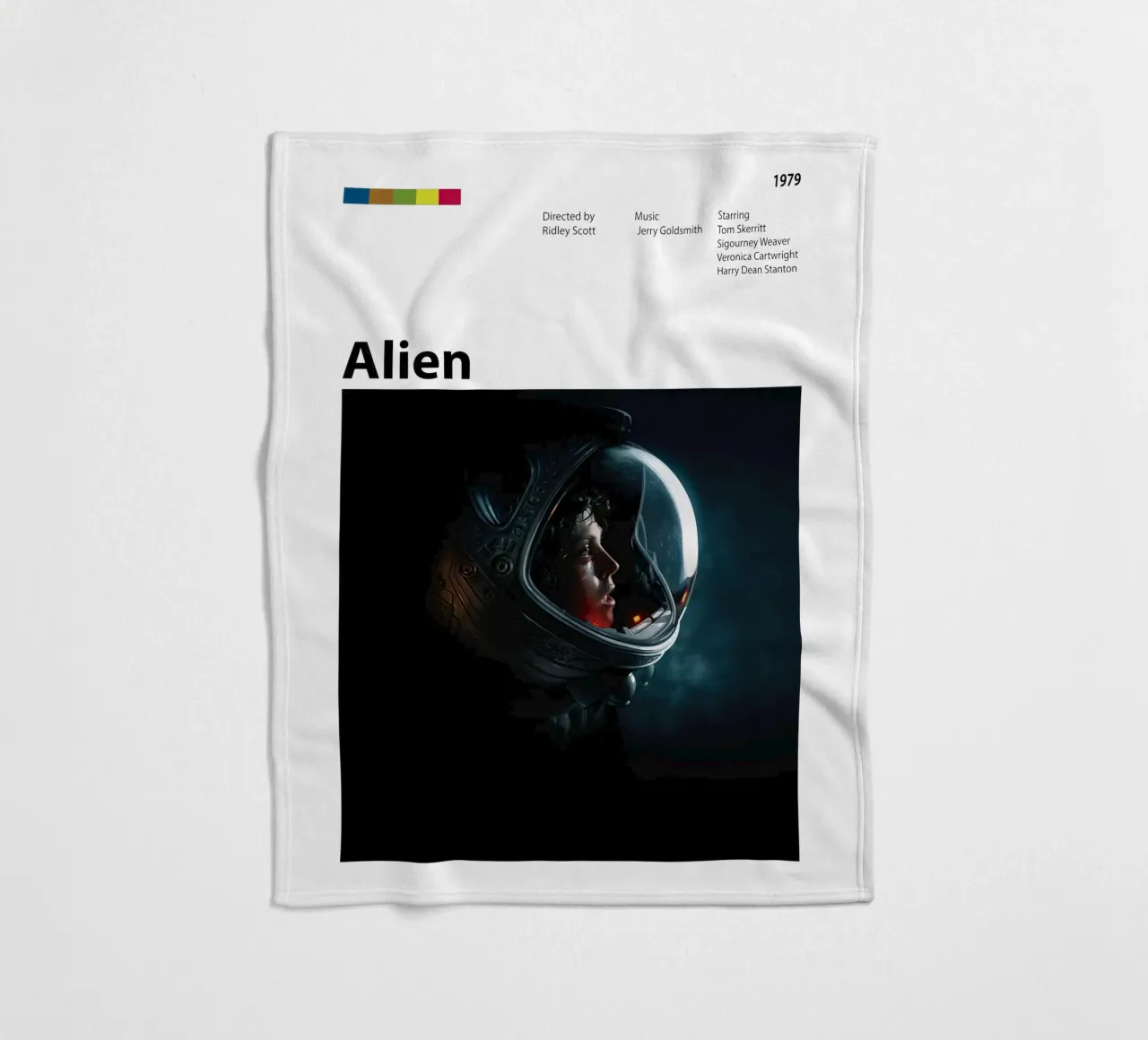 Alien Fleecedecke von 🎞 The Movie Wall