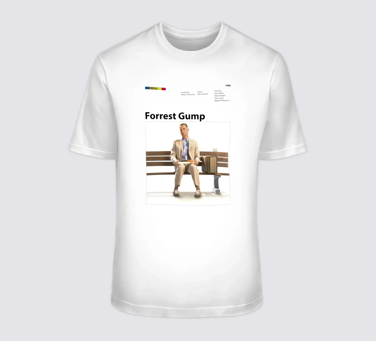 Forrest Gump t-shirt da The Movie Wall