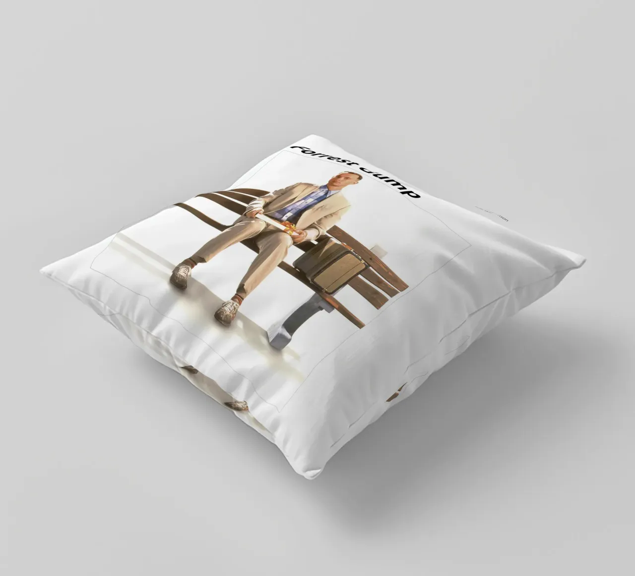 Forrest Gump cuscino da The Movie Wall