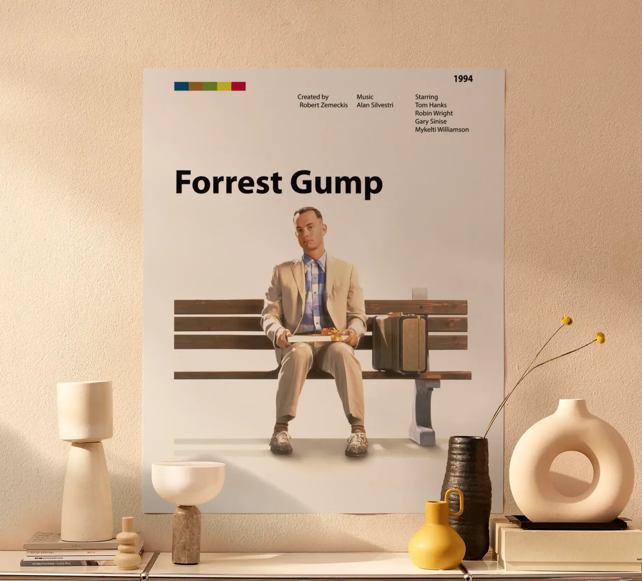 Forrest Gump carta hahnemühle da The Movie Wall