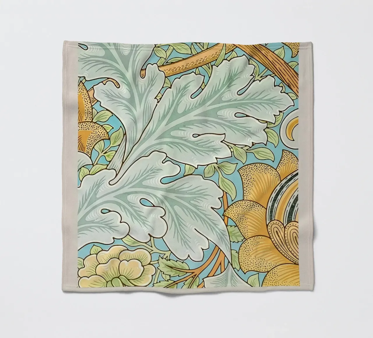 William Morris St. James Pattern 1881 fleece blanket by Kunzeworld