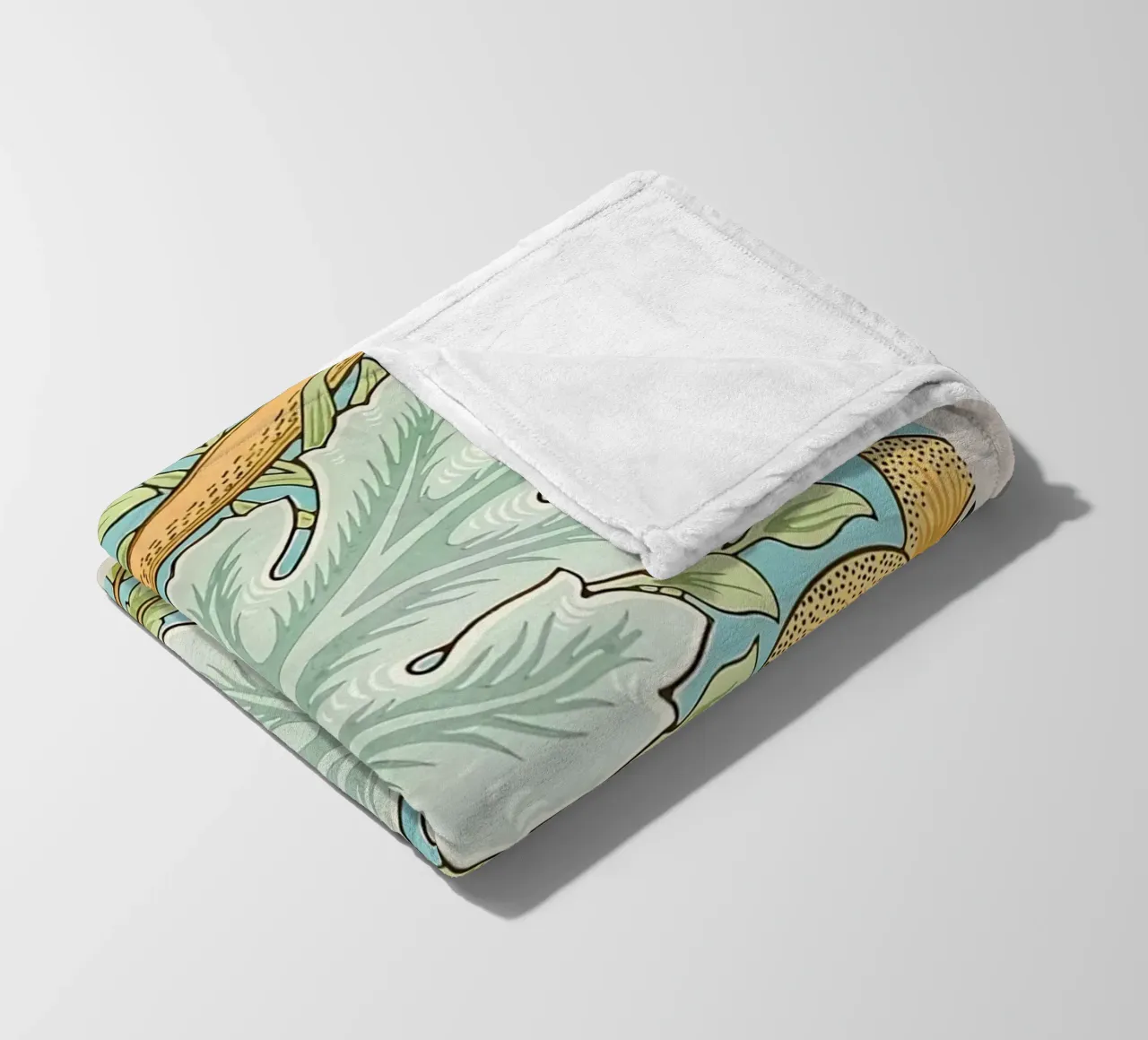 William Morris St. James Pattern 1881 fleece blanket by Kunzeworld