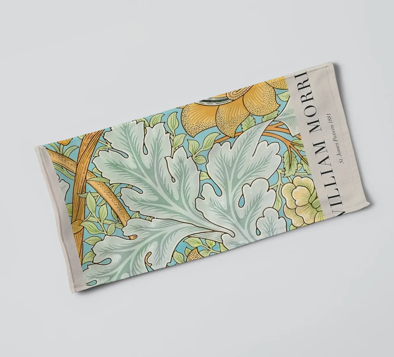William Morris St. James Pattern 1881 towel by Kunzeworld