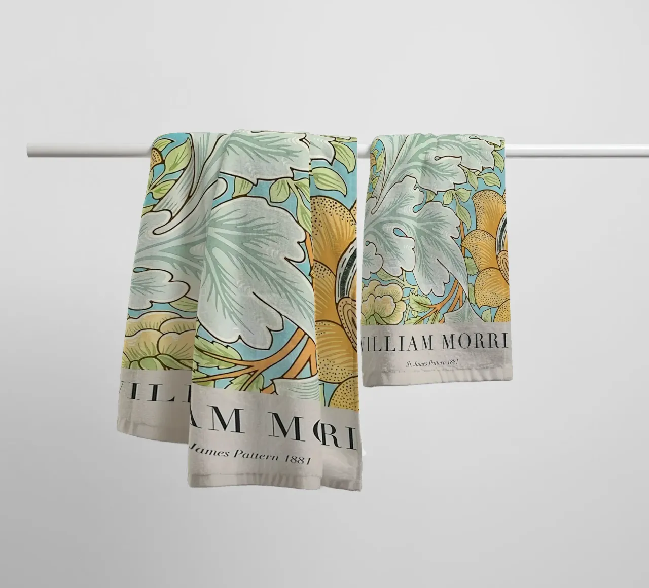 William Morris St. James Pattern 1881 towel by Kunzeworld