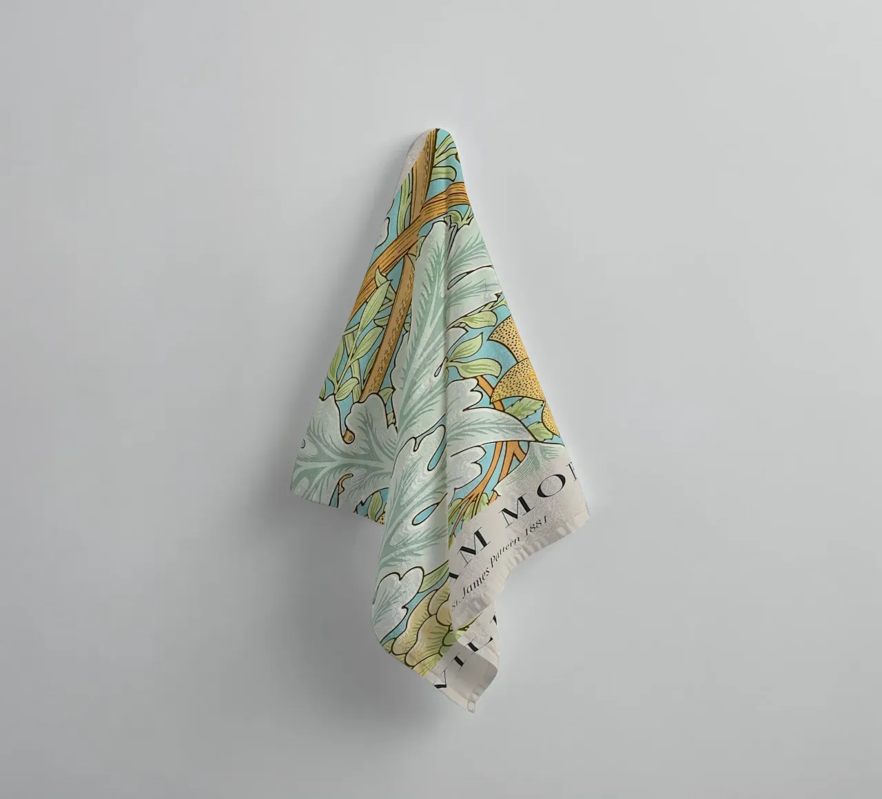 William Morris St. James Pattern 1881 towel by Kunzeworld