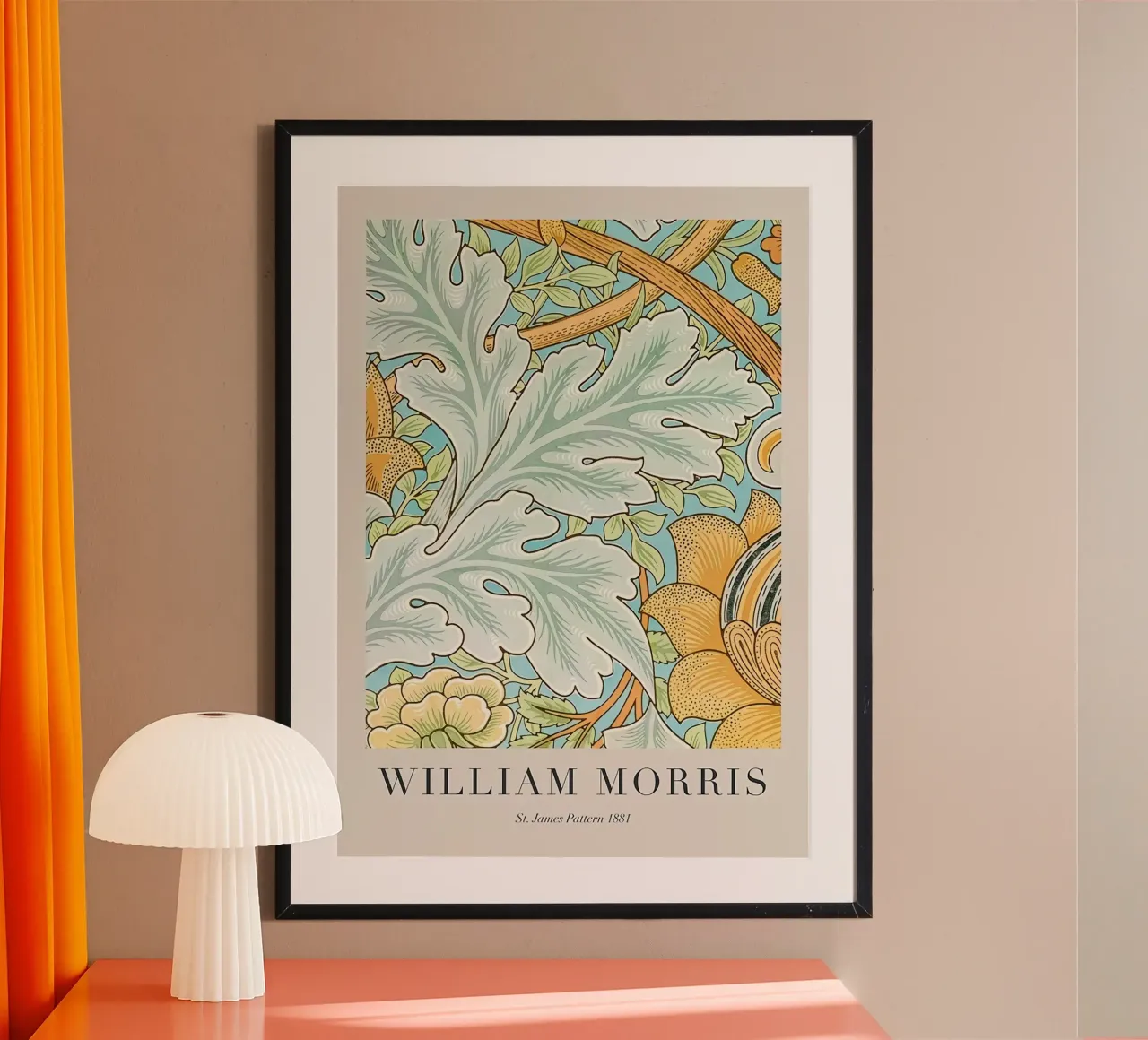 William Morris St. James Pattern 1881 hahnemühle by Kunzeworld