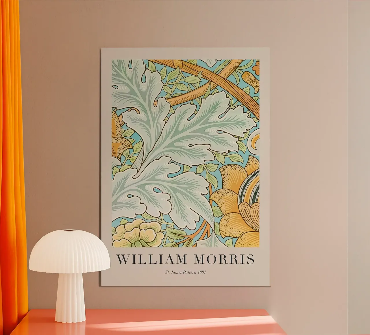William Morris St. James Pattern 1881 hahnemühle by Kunzeworld