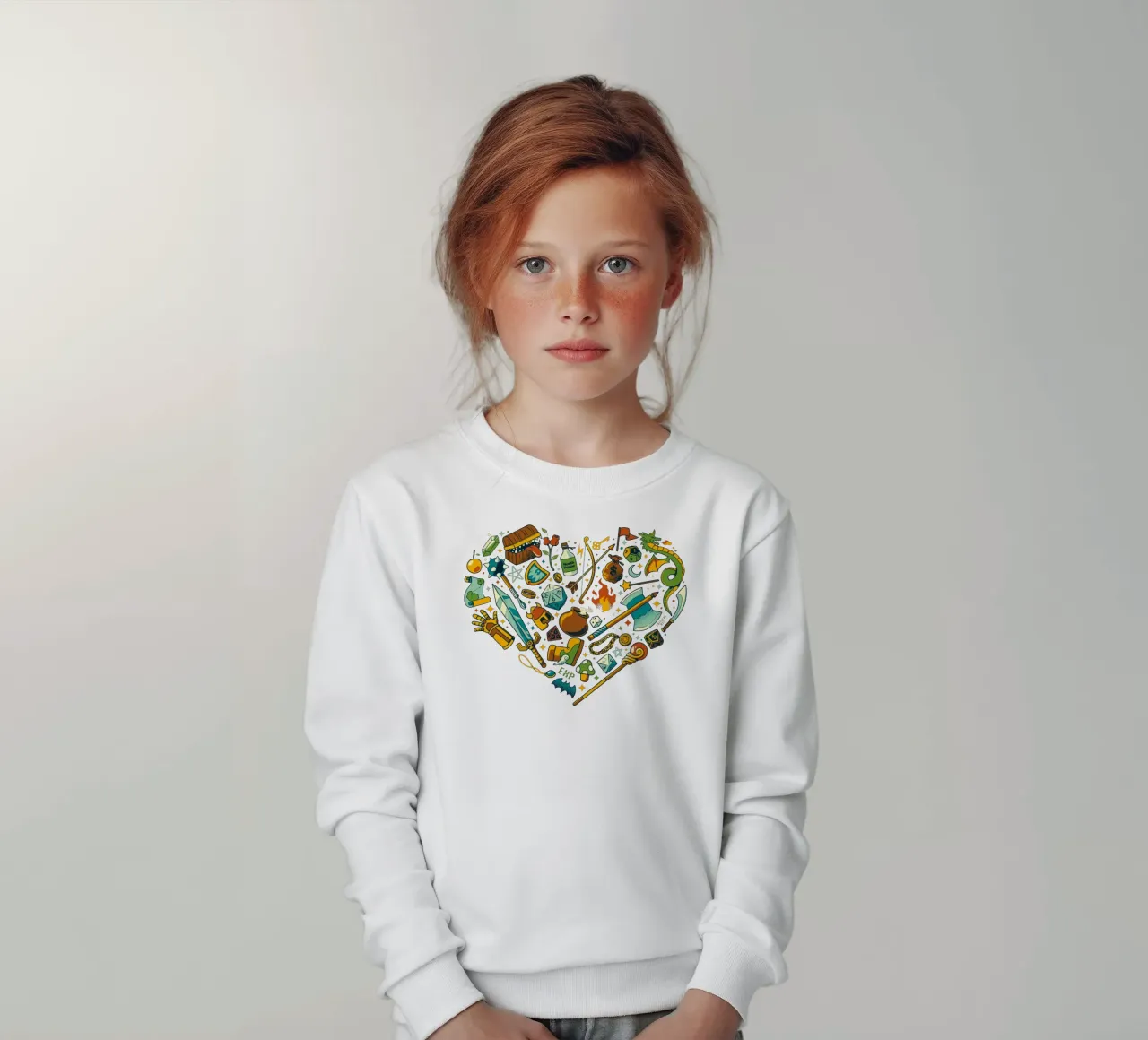 Amor Juego de Mesa RPG sudadera para niño de Tobe Fonseca