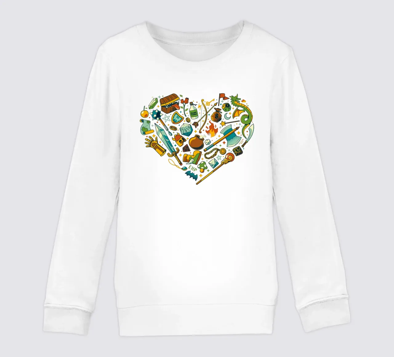 Amor Juego de Mesa RPG sudadera para niño de Tobe Fonseca