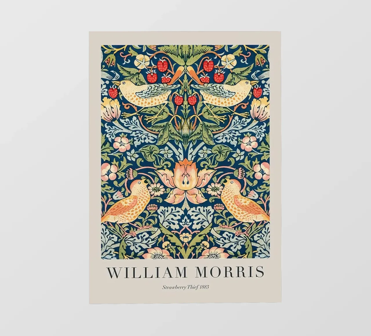 William Morris Ladro di fragole 1883 pellicola backlit da Kunzeworld