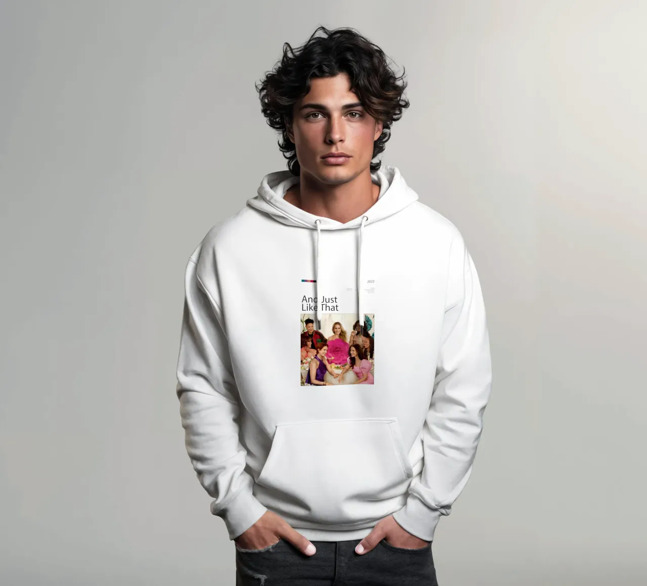 E proprio così felpa con cappuccio da The Movie Wall
