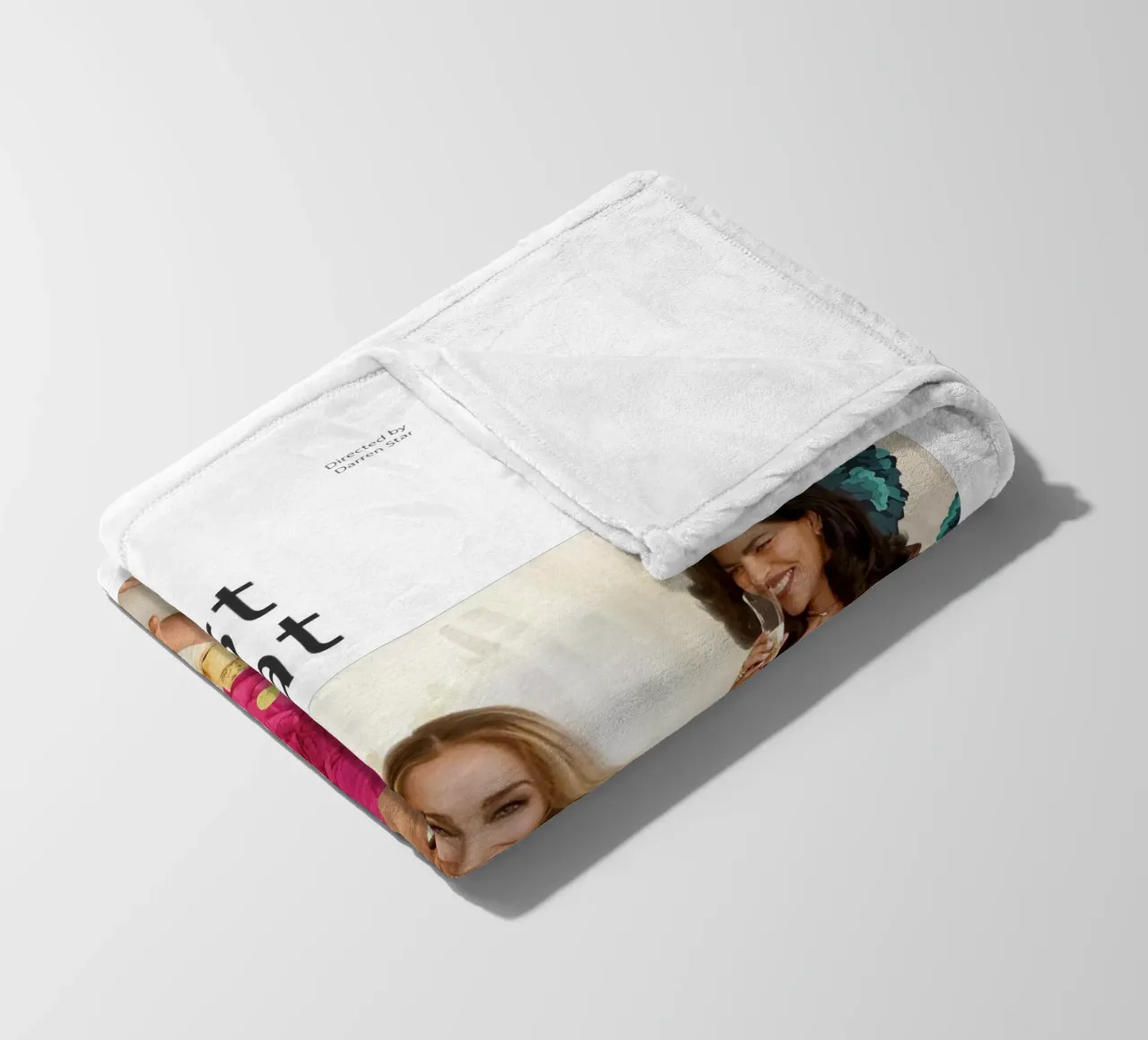 E proprio così coperta in pile da The Movie Wall