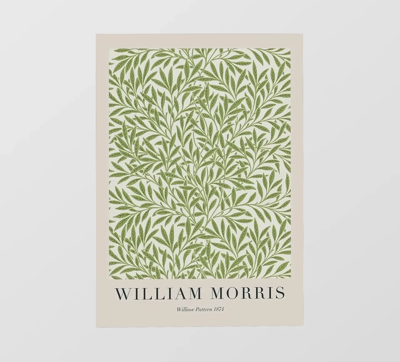 William Morris modello Salice 1874 pellicola backlit da Kunzeworld