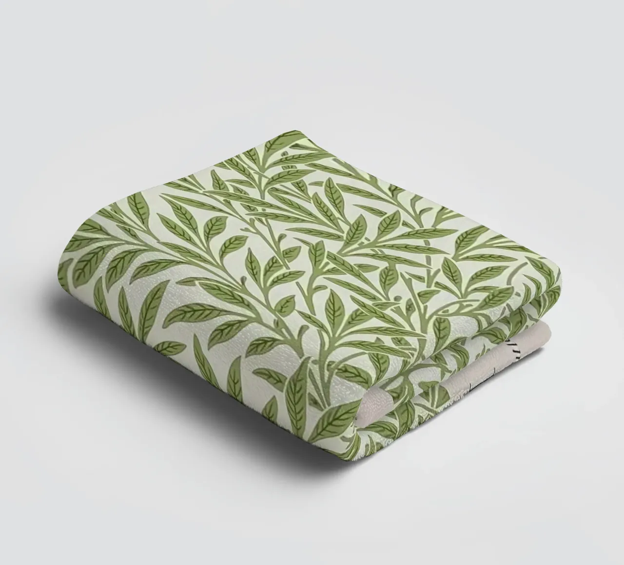 William Morris Willow Pattern 1874 towel by Kunzeworld