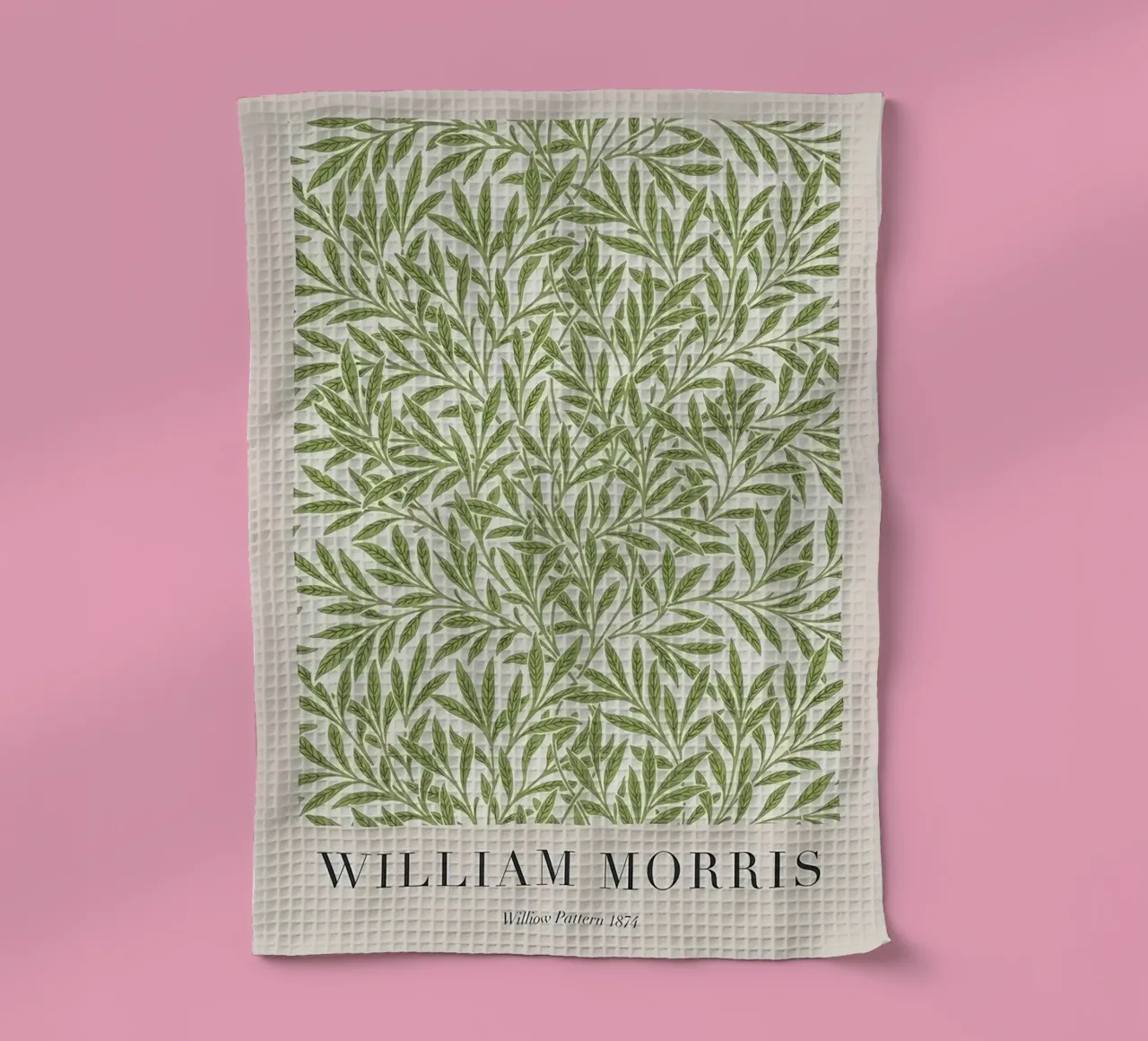 William Morris Willow Pattern 1874 torchon de Kunzeworld