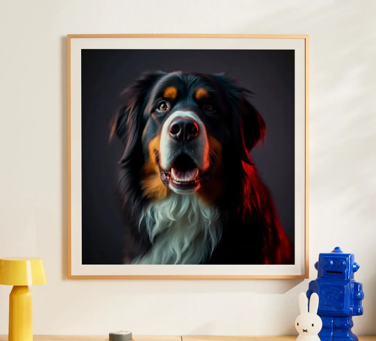 Bellissimo cane da montagna bernese #67 poster da Yumis.Beargang.and.Me