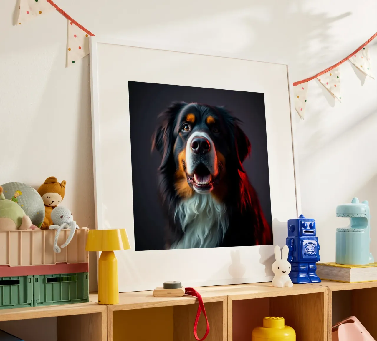 Bellissimo cane da montagna bernese #67 poster da Yumis.Beargang.and.Me