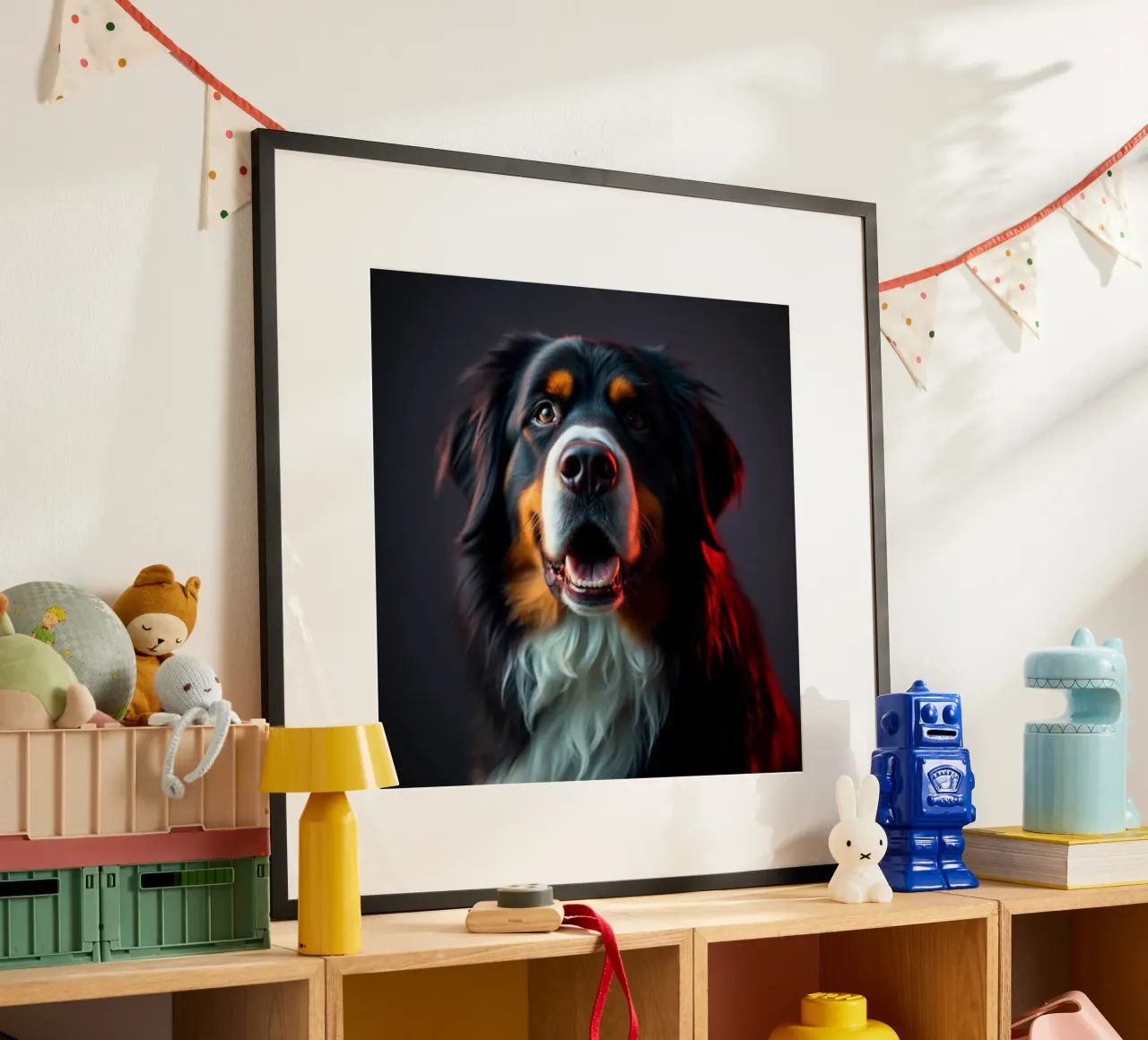 Bellissimo cane da montagna bernese #67 poster da Yumis.Beargang.and.Me