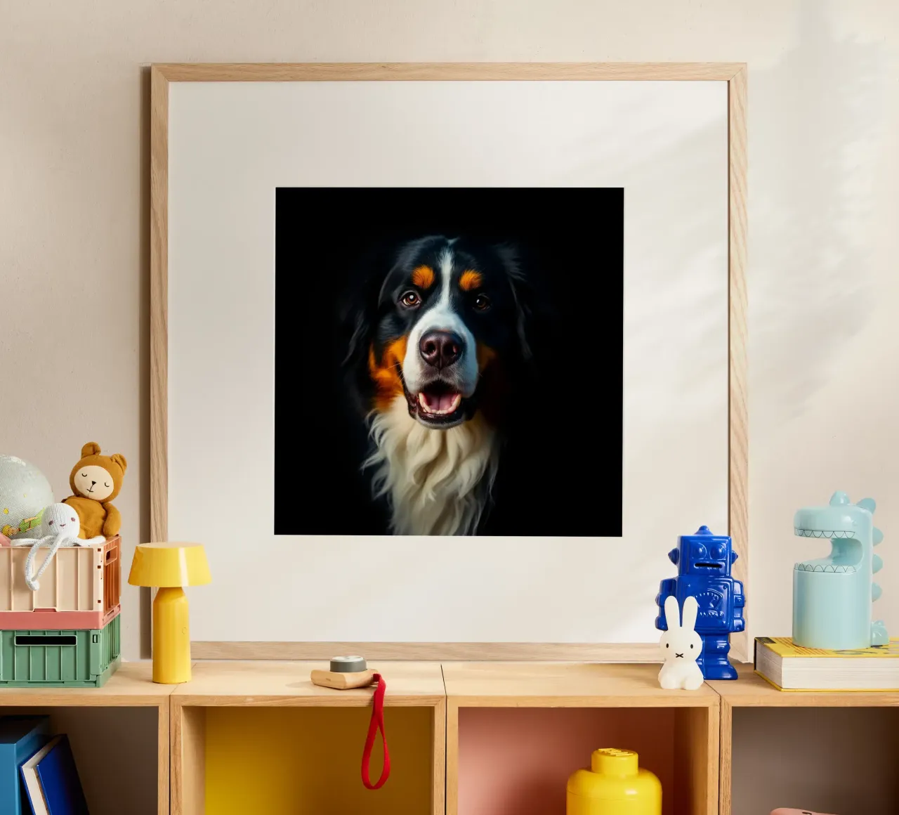 Bellissimo cane da montagna bernese #69 poster da Yumis.Beargang.and.Me