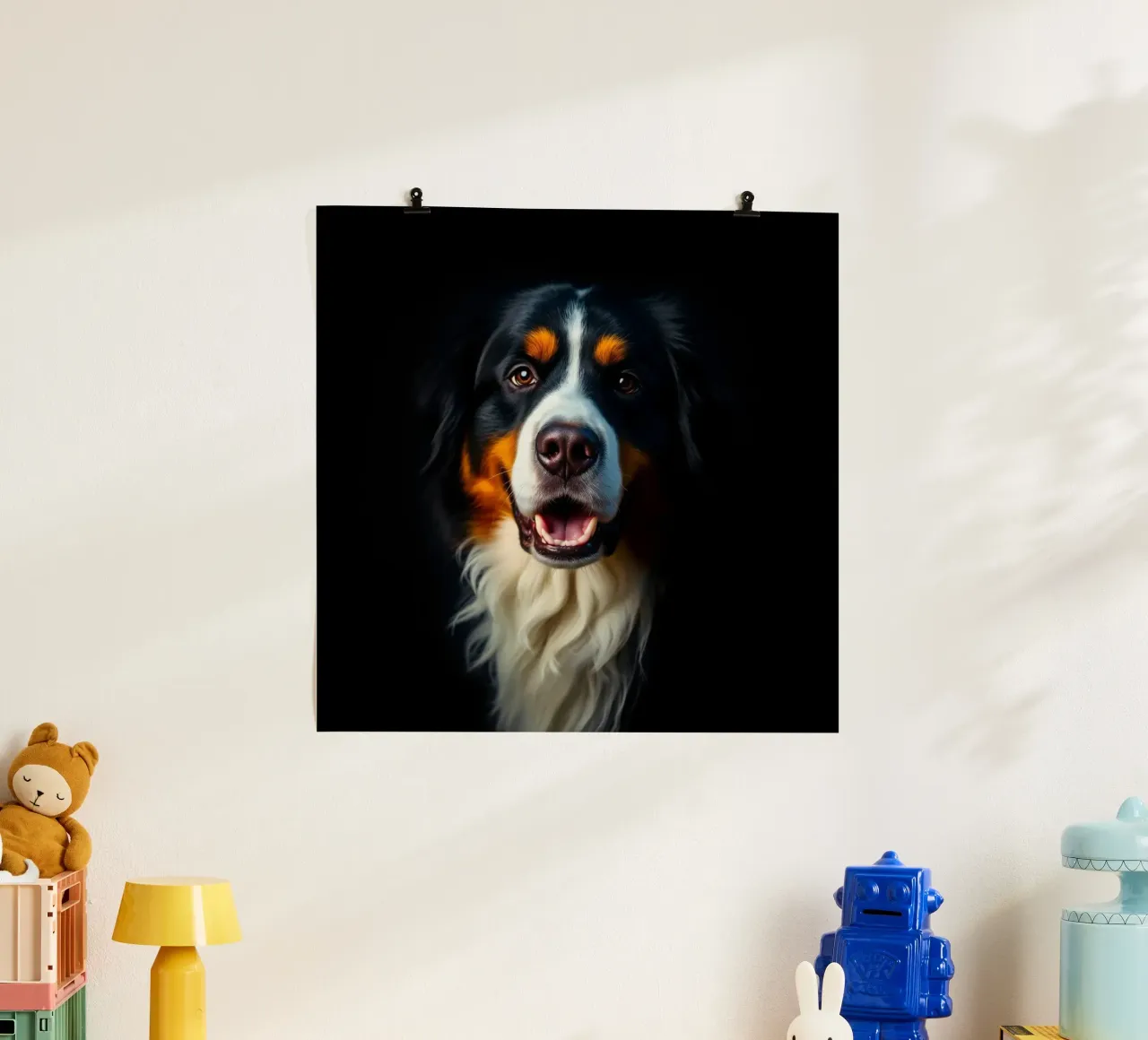 Bellissimo cane da montagna bernese #69 poster da Yumis.Beargang.and.Me