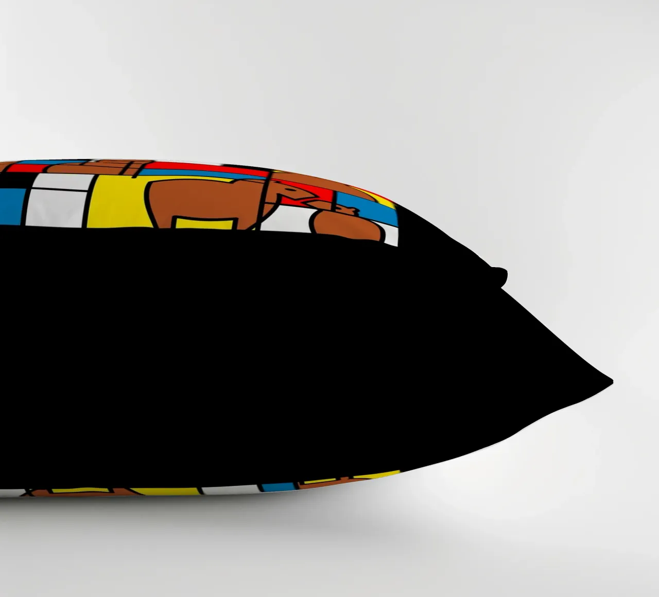 Mondrian Capybara cuscino da Tobe Fonseca
