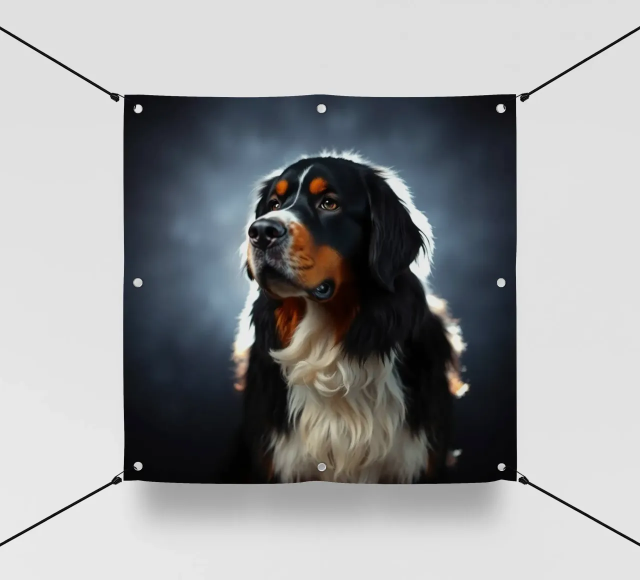 Bellissimo cane da montagna bernese #71 telo in pvc da Yumis.Beargang.and.Me