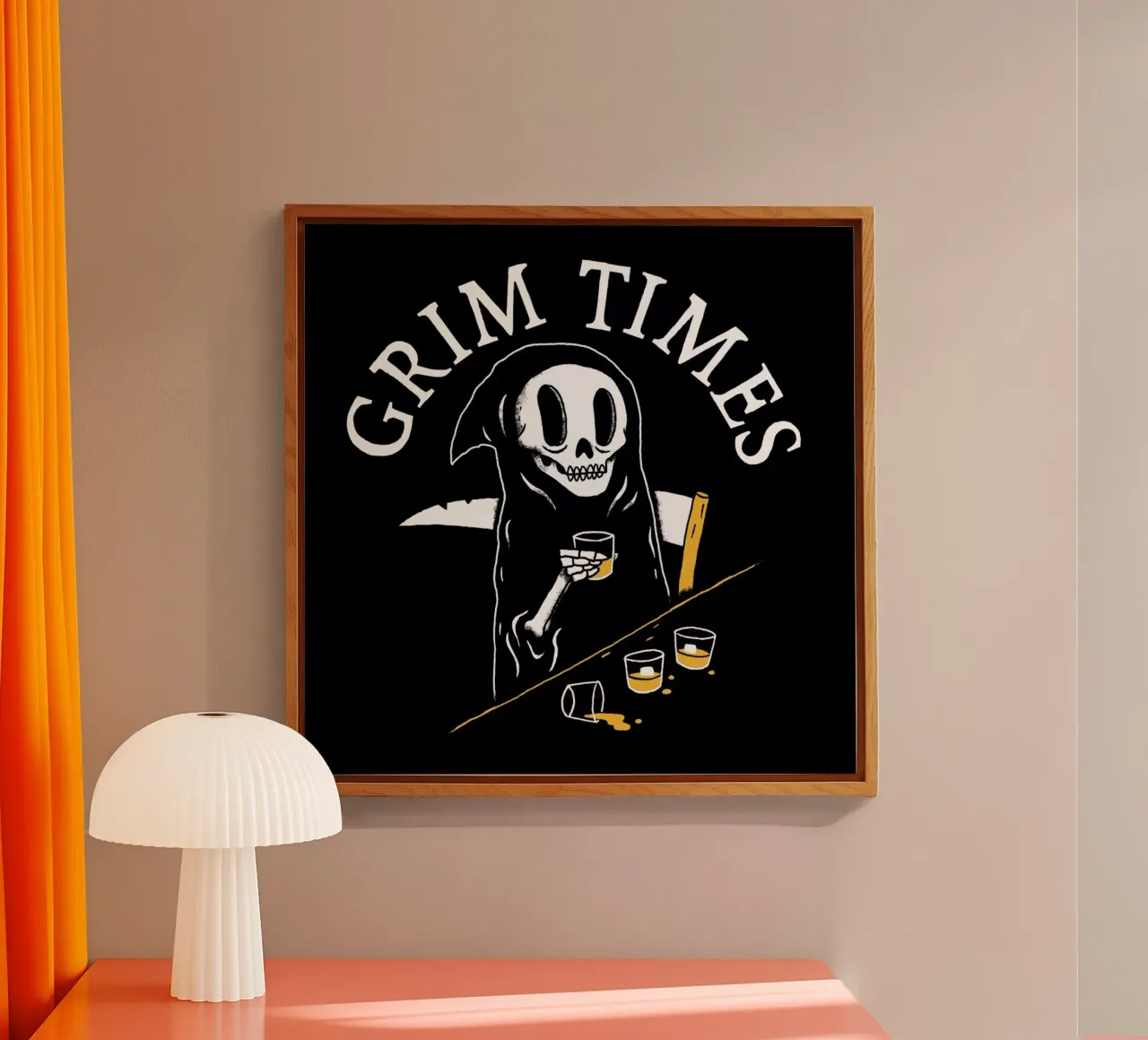 Grim Times plexiglass da DinoMike