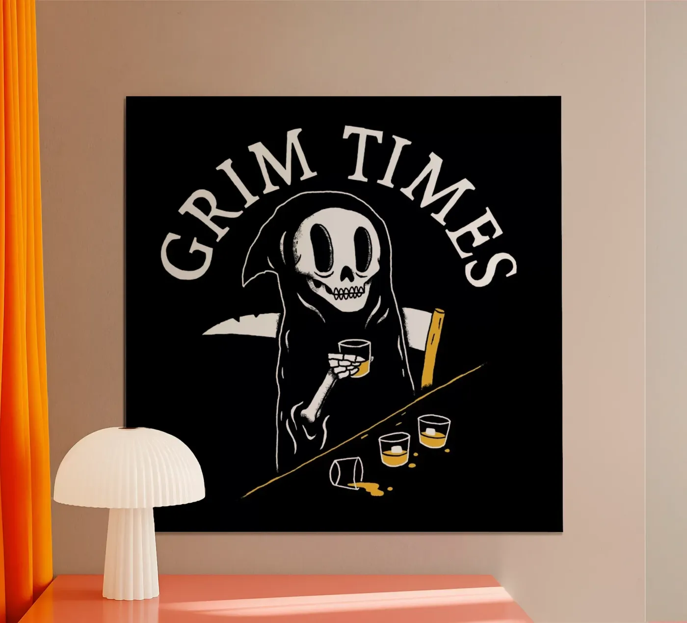 Grim Times poster da DinoMike