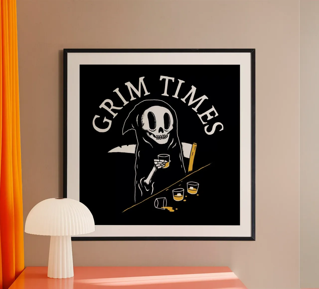 Grim Times carta hahnemühle da DinoMike