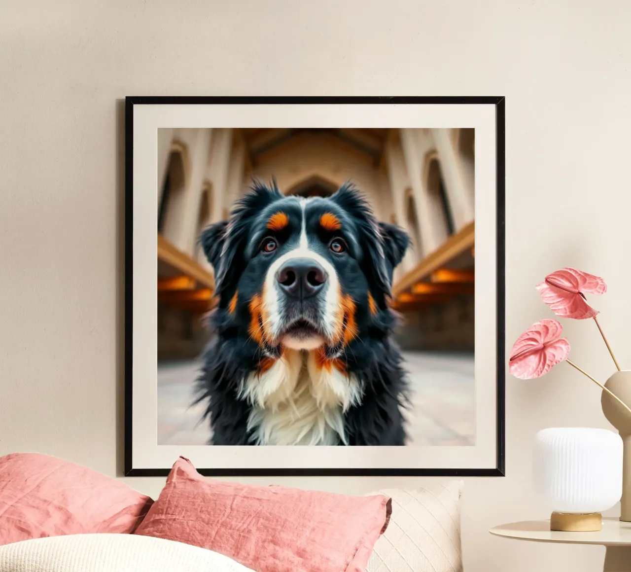 Bellissimo cane da montagna bernese #76 poster da Yumis.Beargang.and.Me