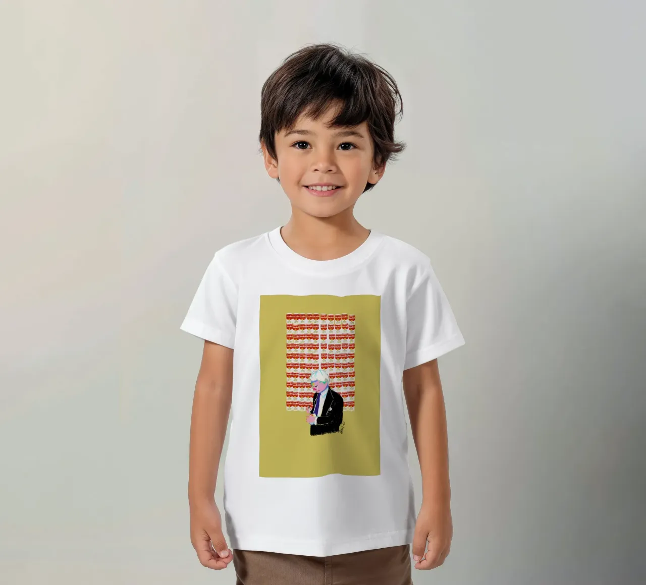 Andy kinder t-shirt van Blanca Nuñez Pozuelo