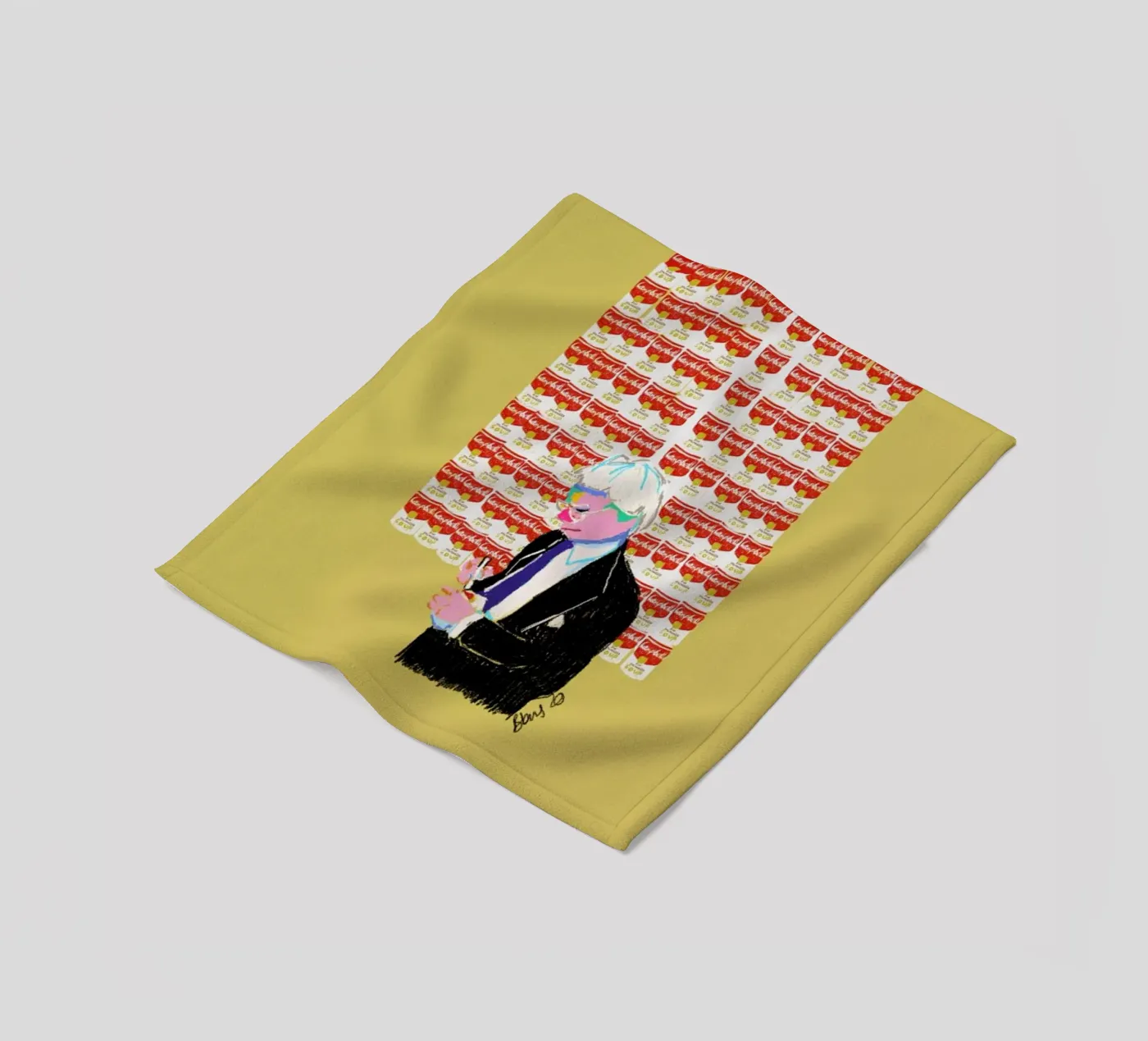 Andy coperta in pile da Blanca Nuñez Pozuelo