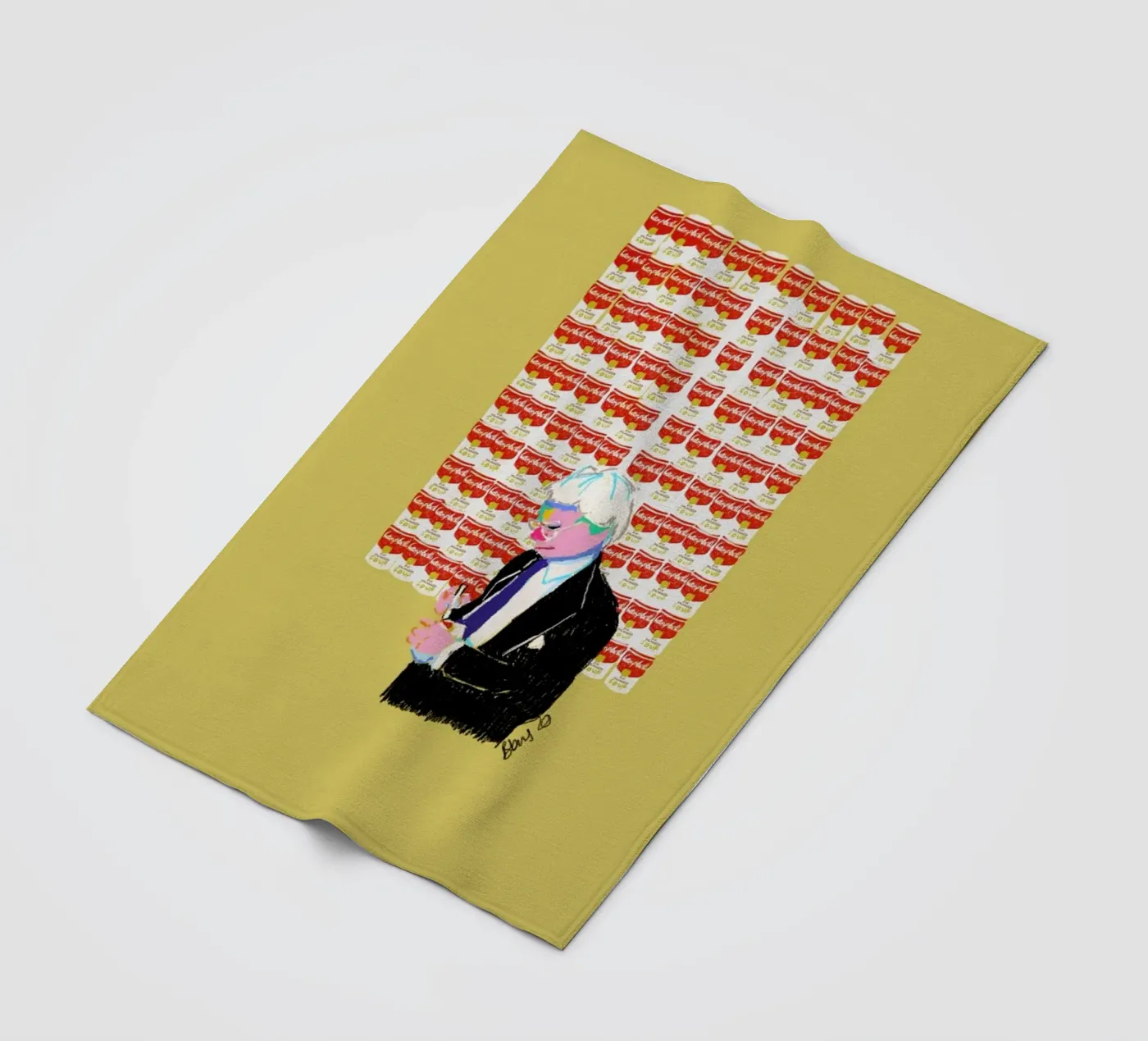 Andy coperta in pile da Blanca Nuñez Pozuelo