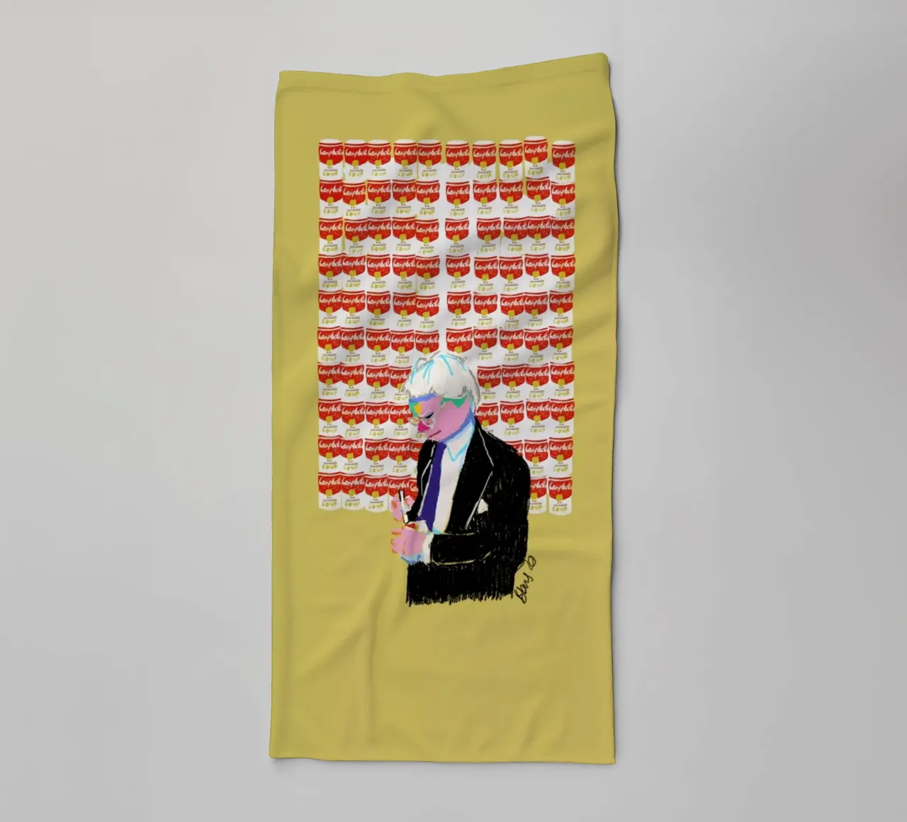 Andy towel by Blanca Nuñez Pozuelo