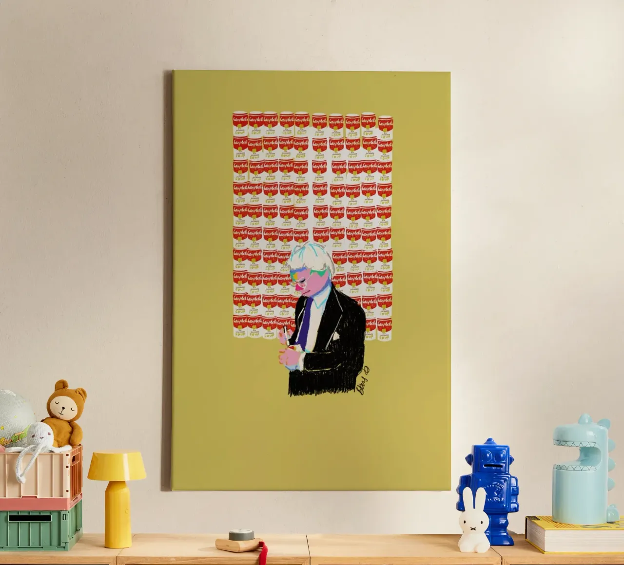 Andy tela da Blanca Nuñez Pozuelo