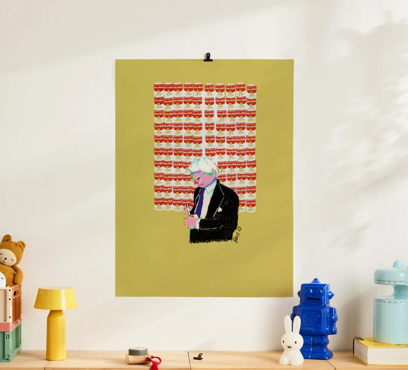 Andy poster da Blanca Nuñez Pozuelo