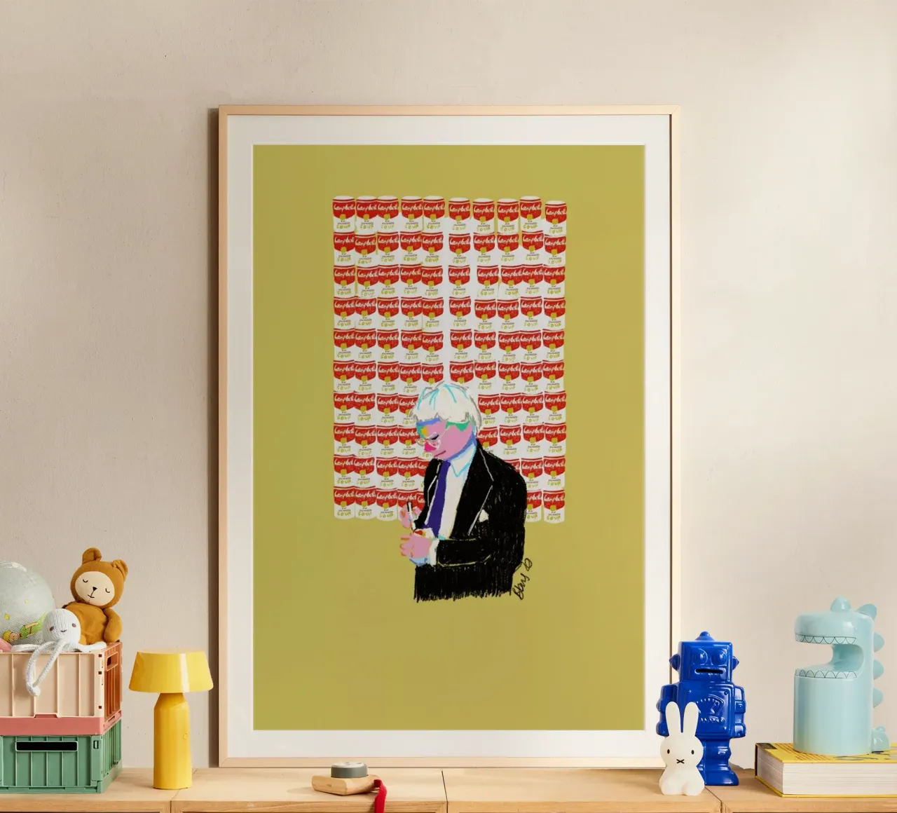 Andy poster by Blanca Nuñez Pozuelo