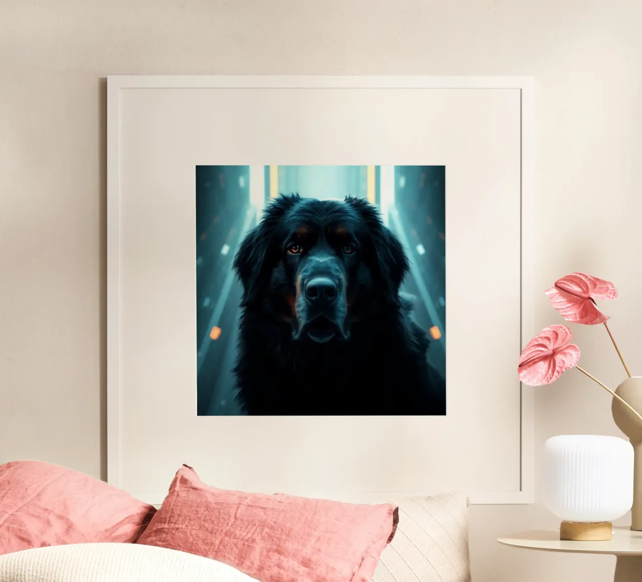Bellissimo cane da montagna bernese #81 poster da Yumis.Beargang.and.Me